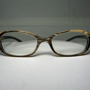 Genuine Horn, lunettes de luxe, carré, ovale, montures, homme, femme, NOS, hyper vintage, unique