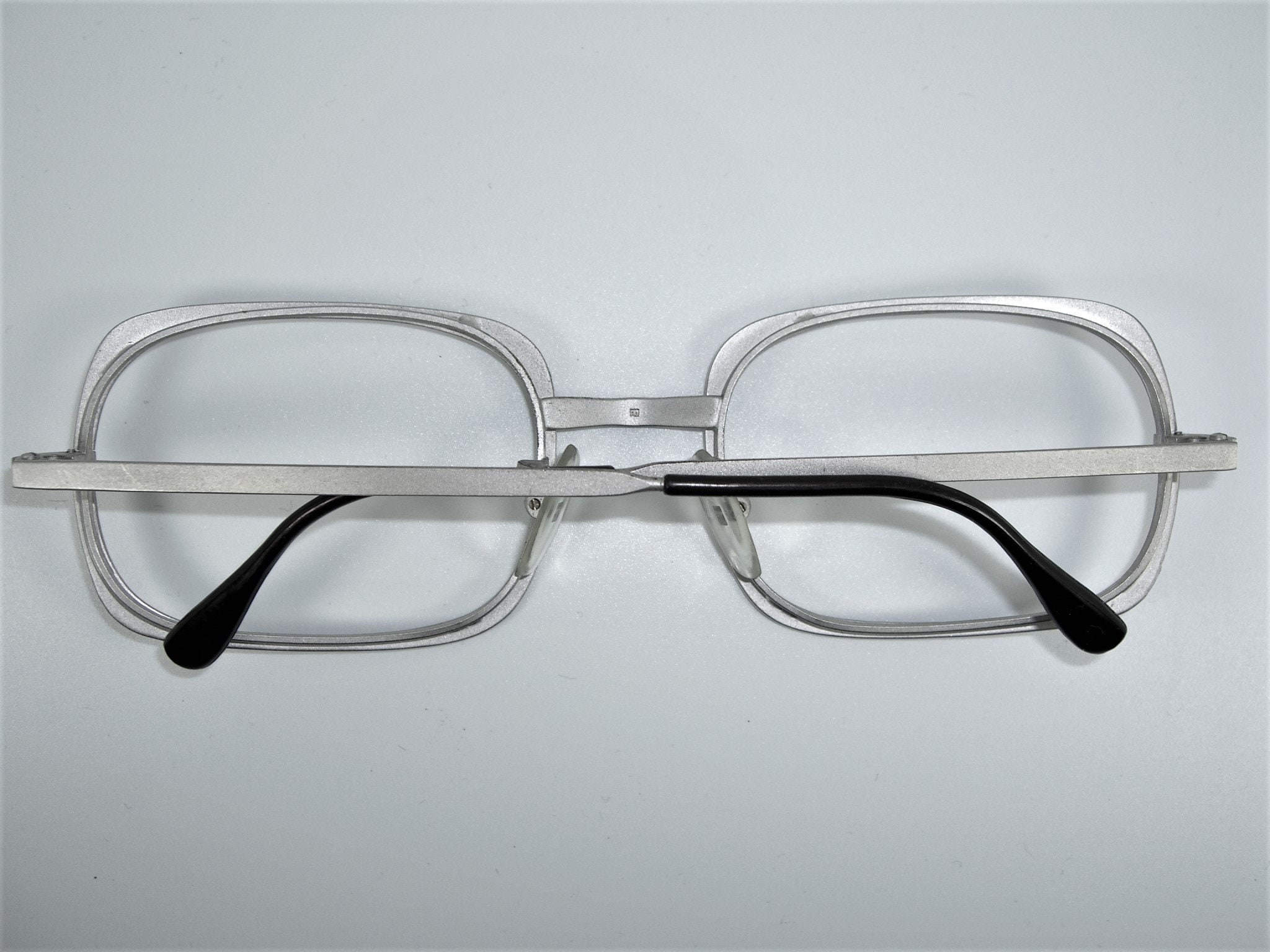 Luxury Eyeglasses Platinum Plated Titanium Alloy Square - Etsy