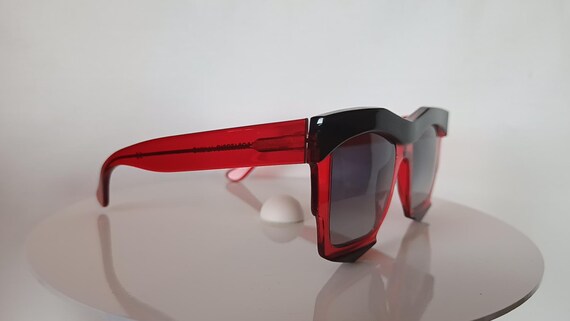 Sunglasses, Ernesto Alaimo, Rectangular, Chunky, … - image 9