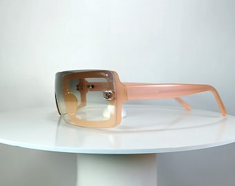 Sunglasses CHANEL Ultra Aviator Mask wrap around hyper vintage rare