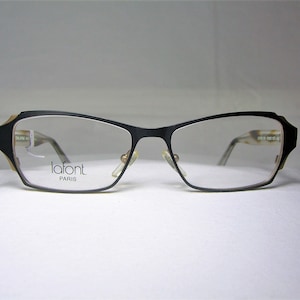 Jean Lafont, eyeglasses, oval, square, frames, men&#39;s, women&#39;s, NOS, hyper vintage, rare