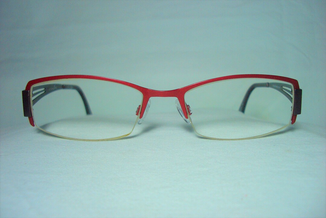 Cogan, lunettes, demi-jante, alliage de titane, cadres, ovale, carré