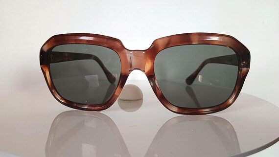 Sunglasses, rectangular, oval, tortoise, crystal … - image 1