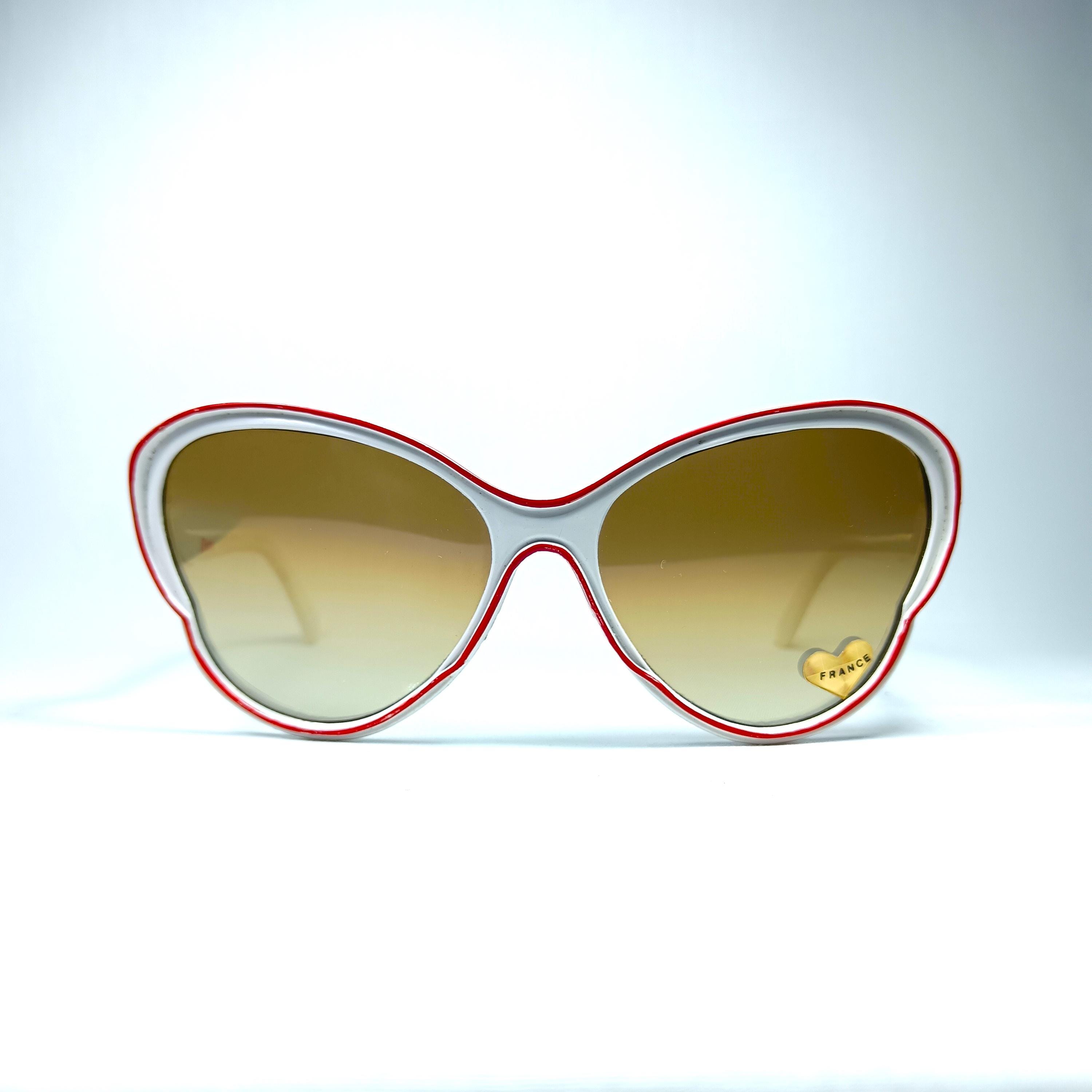 Vintage Diane-france Sunglasses, Scalloped Butterfly Frame, 1960s 
