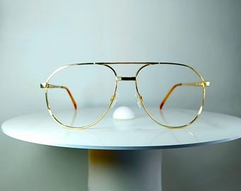 Eyeglasses TRUSSARDI Aviator oval iconic vintage frames rare New Old Stock