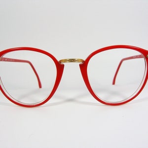 Look, luxury eyeglasses, panto, round, gold plated, oval, frames, NOS, sexyvintage, very rare