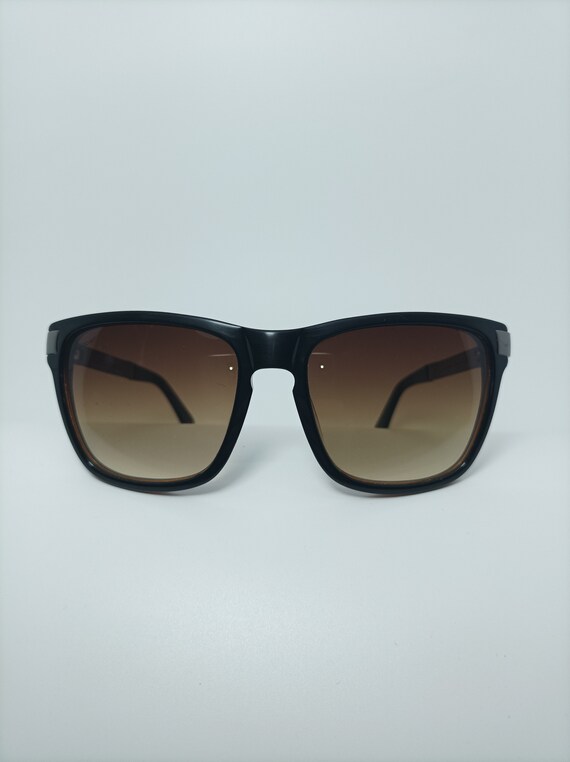 Vintage Gucci Wayfair Style Sunglasses With Case Gucci, Luxury Sunglasses, D Frame, Wayfarer, Oval, New Old  main image 4