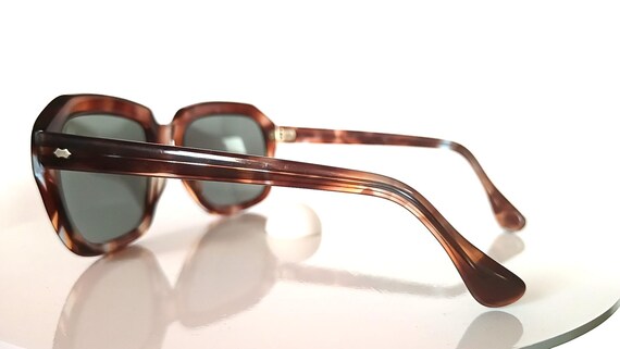 Sunglasses, rectangular, oval, tortoise, crystal … - image 6