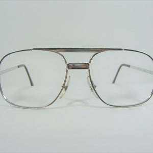 Luxury eyeglasses, Aviator, Elvis 2.0, oval, Platinum plated, frames, NOS, hyper vintage, extremely rare