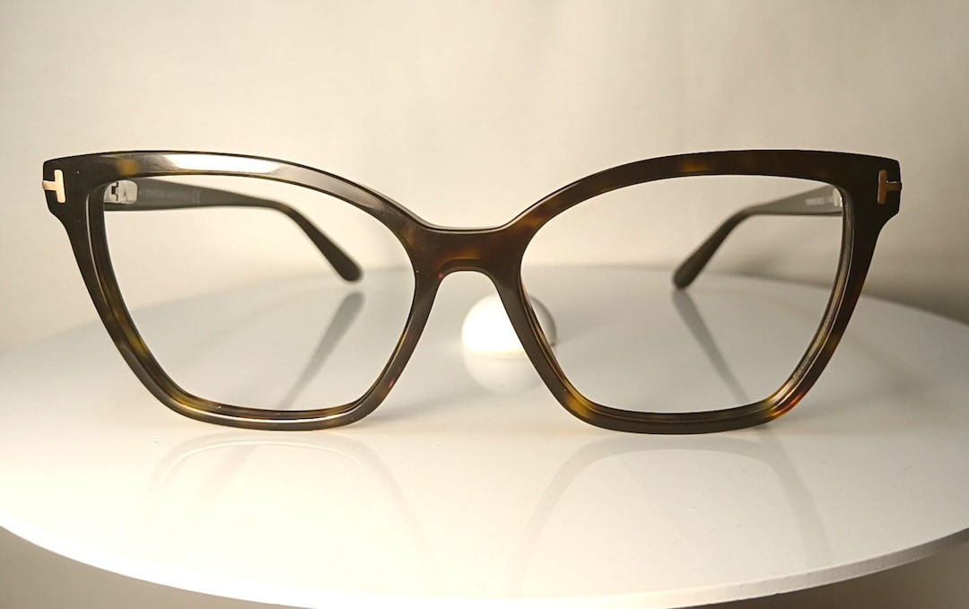 Eyeglasses TOM FORD Cat Eye Angular Square Oval Frames - Etsy