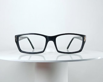 Eyeglasses TOM FORD black square Blues Brothers oval frames
