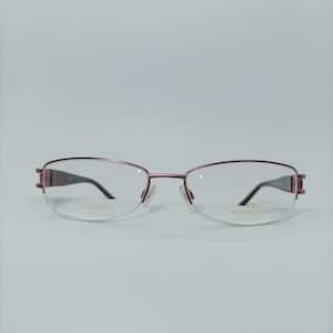Oliviero Contini, eyeglasses, frames, Stainles Steel, square, oval, New Old Stock, hyper vintage, very rare