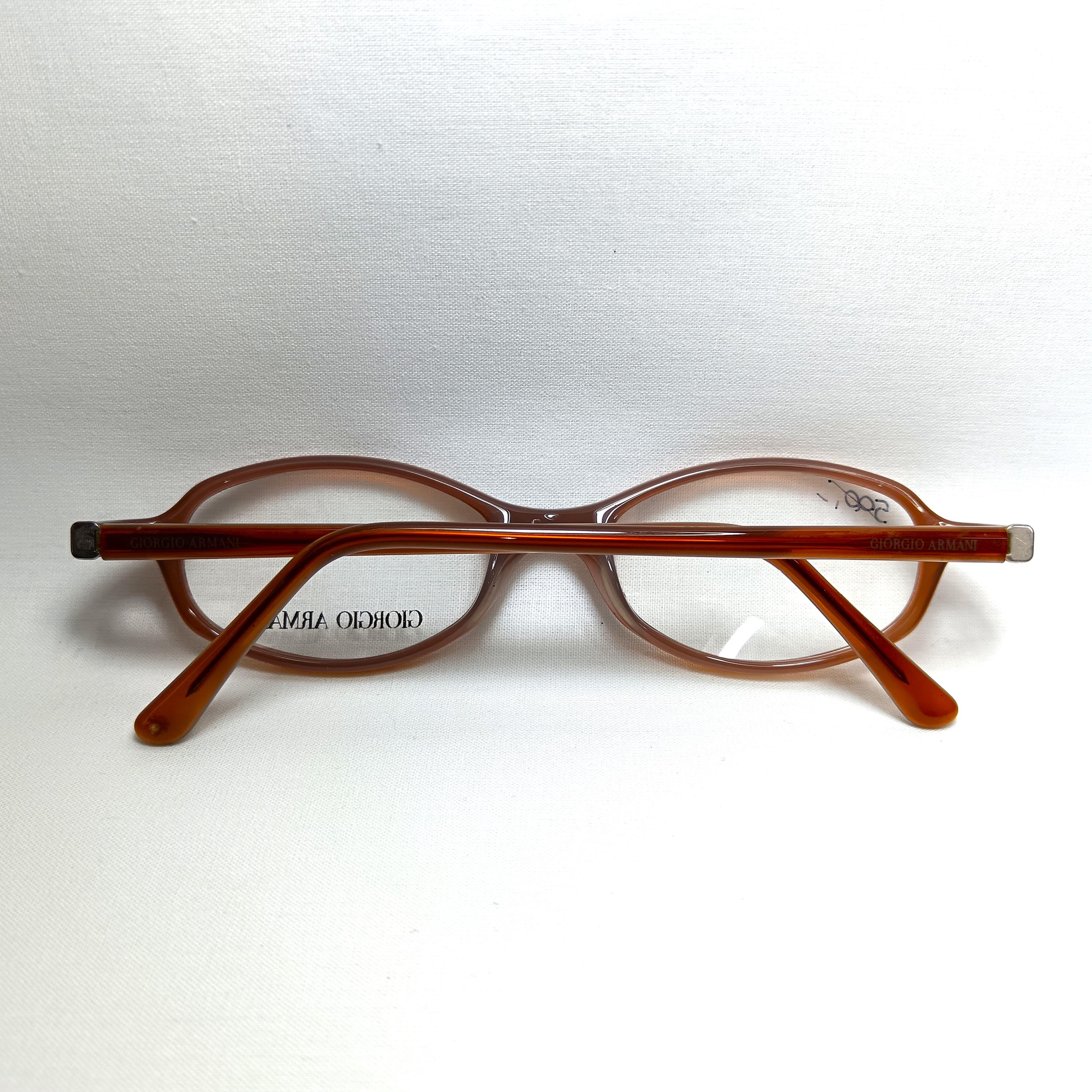 Eyeglasses, Giorgio Armani, Square, Oval, Frames, New Old Stock