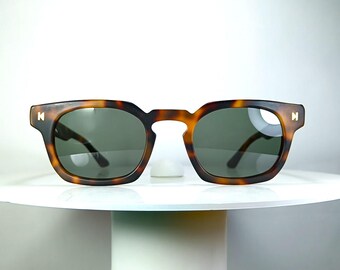 Sunglasses KREUZBERGKINDER rectangular oval  frames Gatsby New Old Stock ultra vintage rare