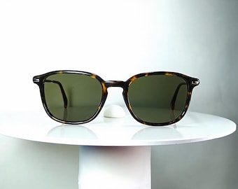 Sunglasses GIORGIO ARMANI rectangular oval  frames Gatsby New Old Stock iconic vintage rare