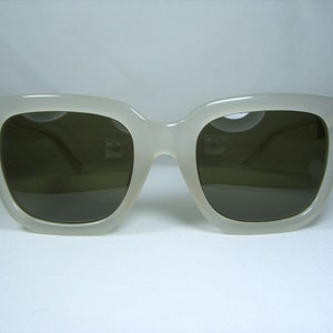 Linda Farrow, luxury sunglasses, Wayfarer, oval, square, men&#39;s, women&#39;s, NOS, super vintage, rare
