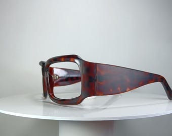 Eyeglasses ROMAIN AFFLELOU Chunky Fellini square oval tortoise ultra vintage