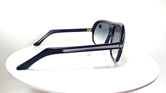 Luxury sunglasses rectangular LIO CADORE Italy ov… - image 5