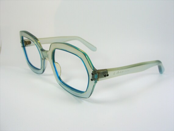 Actuell, eyeglasses, hexagonal, oval, frames, chu… - image 4