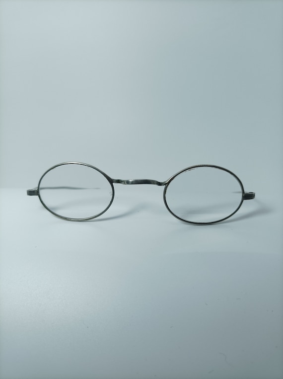 Buy Antique Eyeglasses, Frames, Oval, Victorian Era, Hyper Vintage 