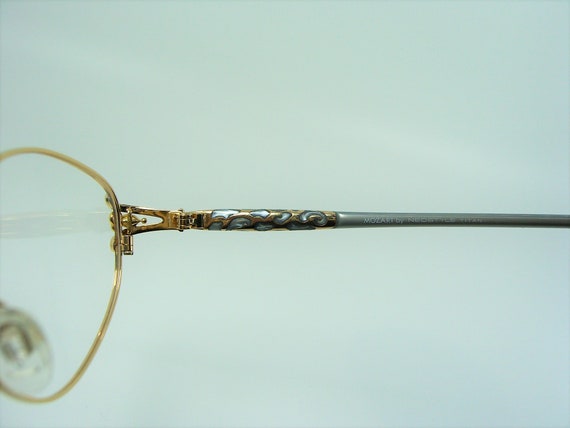 Neostyle, eyeglasses, half rim, Gold plated Titan… - image 6