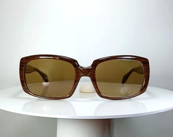 Luxury sunglasses INDO square oval Fellini vintage rare