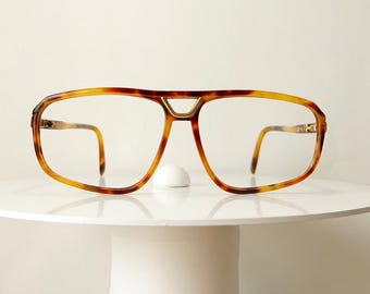 Eyeglasses ADIDAS by OPTIM Pilot Aviator angular oval iconic vintage rare