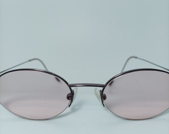 Occhiali Da Vista Uomo T61234 | Occhiali Ovali Oro In Titanio | Firmoo IT - Foto 3