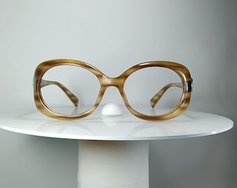 Giorgio Armani Eyeglasses oval Frames Jackie O Pin Up New Old Stock