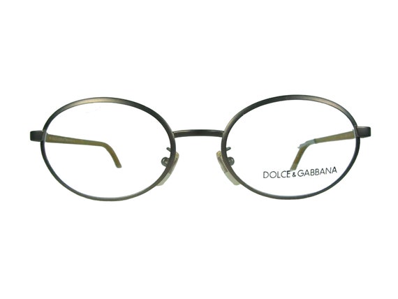 Dolce and gabbana round eyeglasses on sale