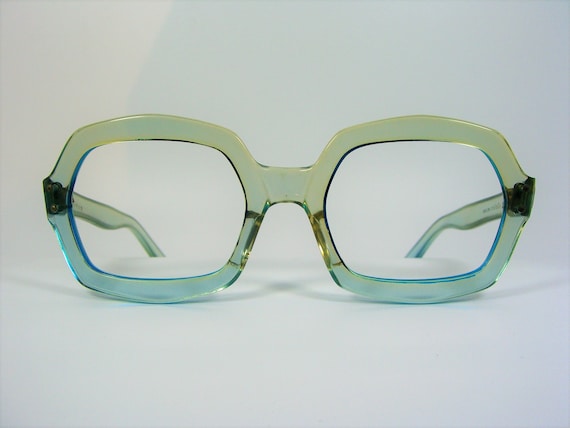 Actuell, eyeglasses, hexagonal, oval, frames, chu… - image 1