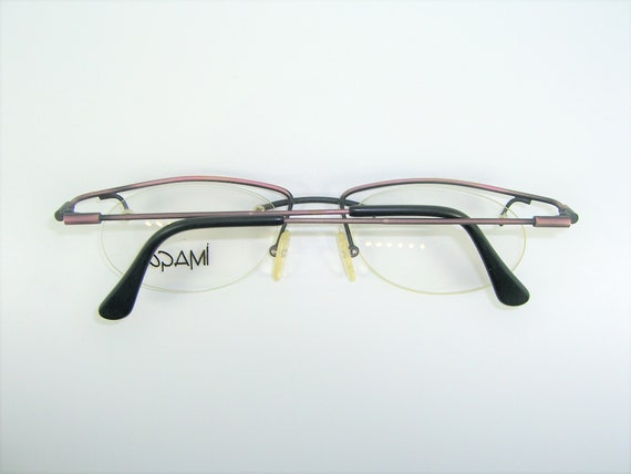 Lunettes Vintage Imago Lux - Monture Violette Ovale En Acétate, Unisexe, Neuf Sans étiquette