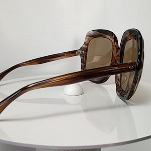 Lyxiga solglasögon rektangulära ASTOR Italien fyrkantiga överdimensionerade bild 5