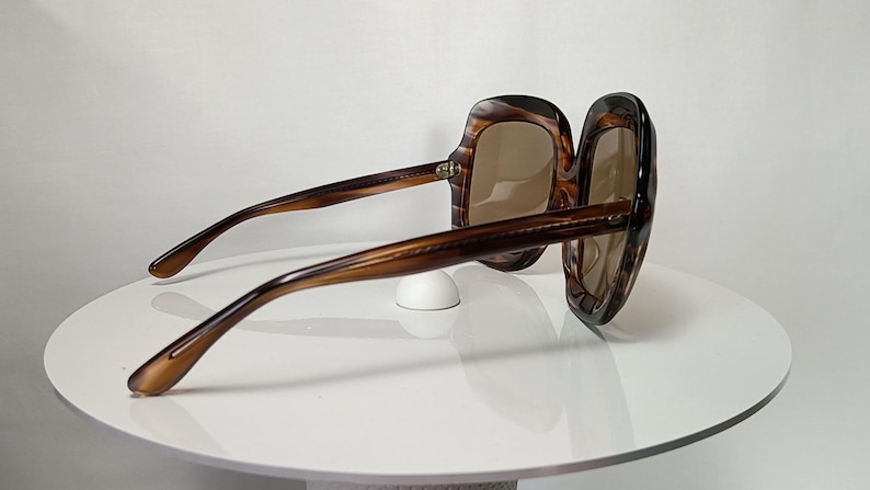 Lyxiga solglasögon rektangulära ASTOR Italien fyrkantiga överdimensionerade bild 5