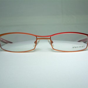 Alain Mikli, square, oval, eyeglasses, frames, men's, women's, NOS, fine vintage