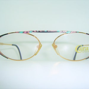 Zeiss, luxury eyeglasses, Gold plated, oval, frames, NOS, ultra vintage, very rare