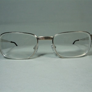Consul, eyeglasses, oval, white gold filled, frames, men&#39;s, women&#39;s, unisex, hyper vintage