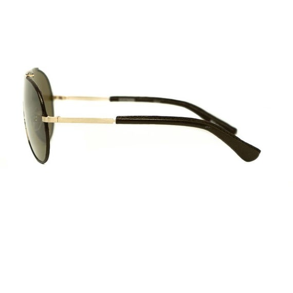 Linda Farrow, luxury sunglasses, Ultra Aviator Le… - image 4