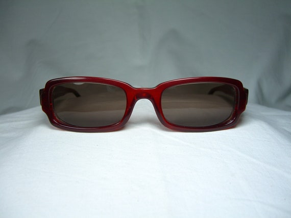 Face A Face Vintage Red Sunglass Face à face main image 3