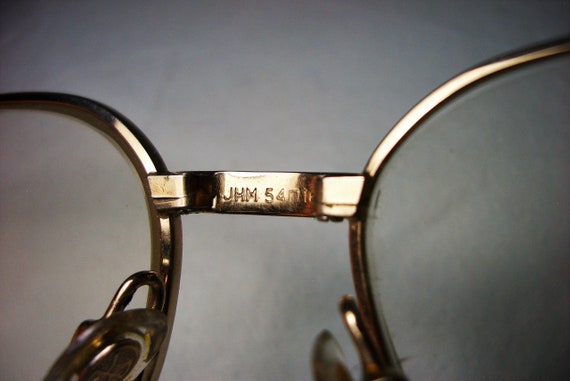 Hoya, eyeglasses, gold plated Titanium, oval, square,… - Gem