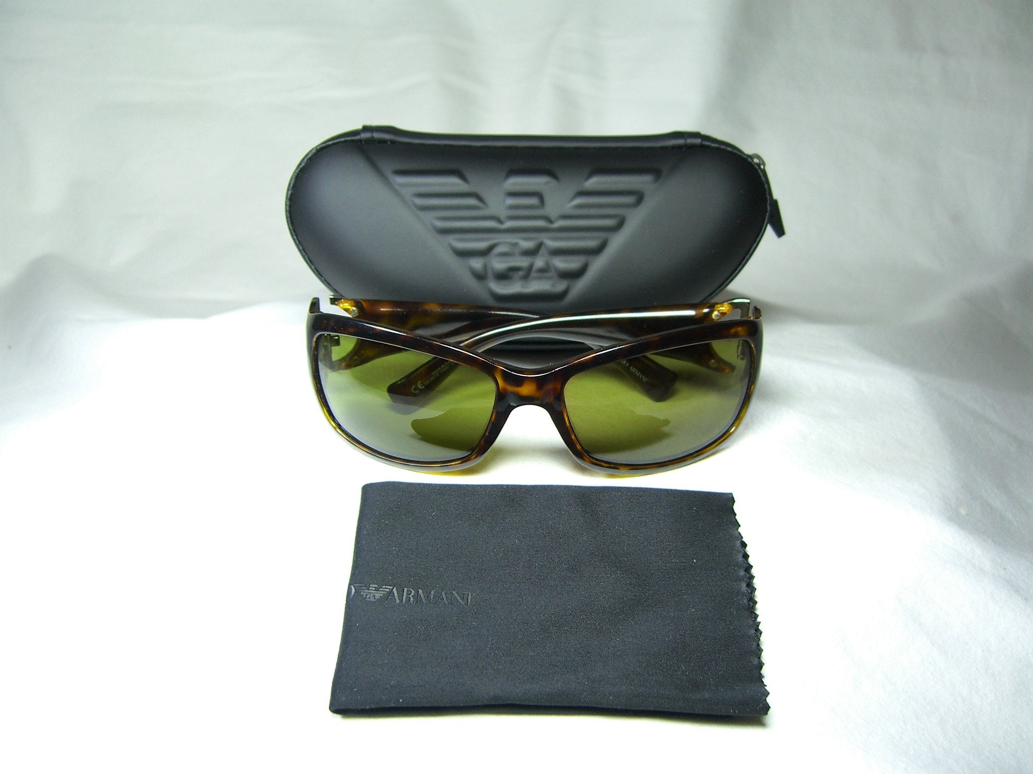 Giorgio Armani PM 1805 Clip-On Vintage Sunglasses including Case