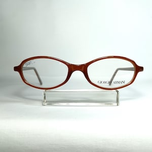Eyeglasses, Giorgio Armani, square, oval, frames, New Old Stock, ultra vintage, rare