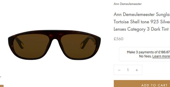 Linda Farrow, luxury sunglasses, Aviator, 925 Ste… - image 10