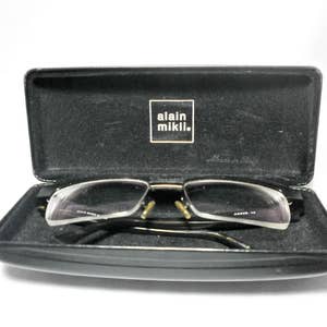 Alain Mikli, montures de lunettes, carrée, masculine, féminine, super vintage image 4