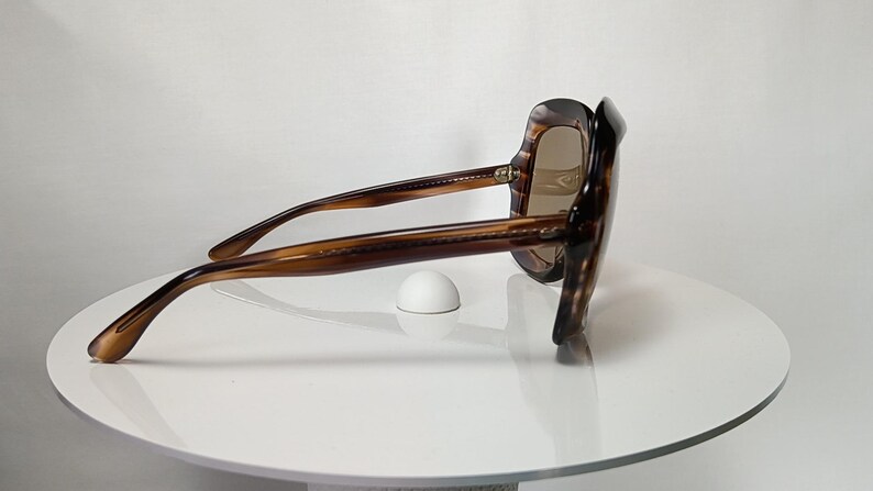 Lyxiga solglasögon rektangulära ASTOR Italien fyrkantiga överdimensionerade bild 6