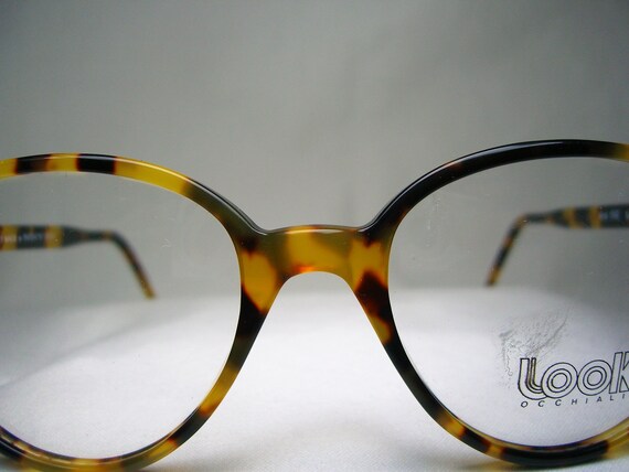 Look, eyeglasses, oval, frames, NOS, hyper vintag… - image 2