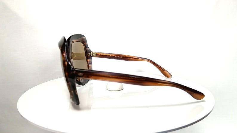 Lyxiga solglasögon rektangulära ASTOR Italien fyrkantiga överdimensionerade bild 9