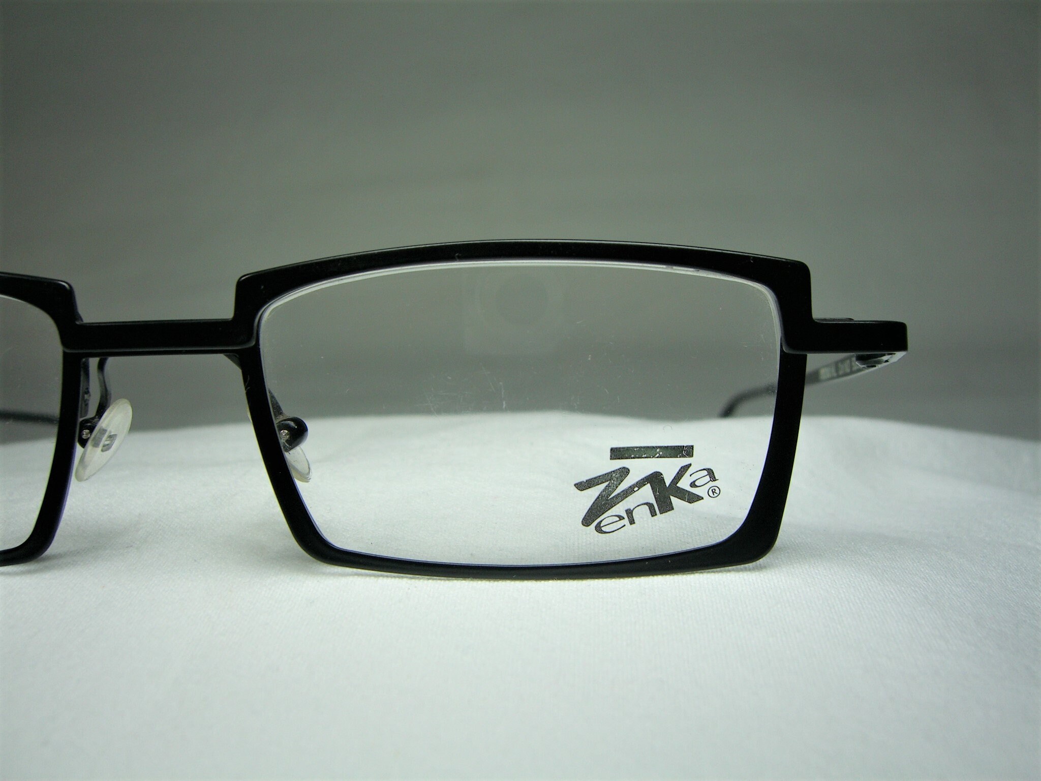 Zenka Eyeglasses Titanium Alloy Square Oval Frames Etsy