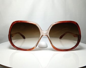 Occhiali da sole di lusso ERMOSOL Italia rettangolari ovali oversize Jackie O