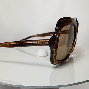 Lyxiga solglasögon rektangulära ASTOR Italien fyrkantiga överdimensionerade bild 7